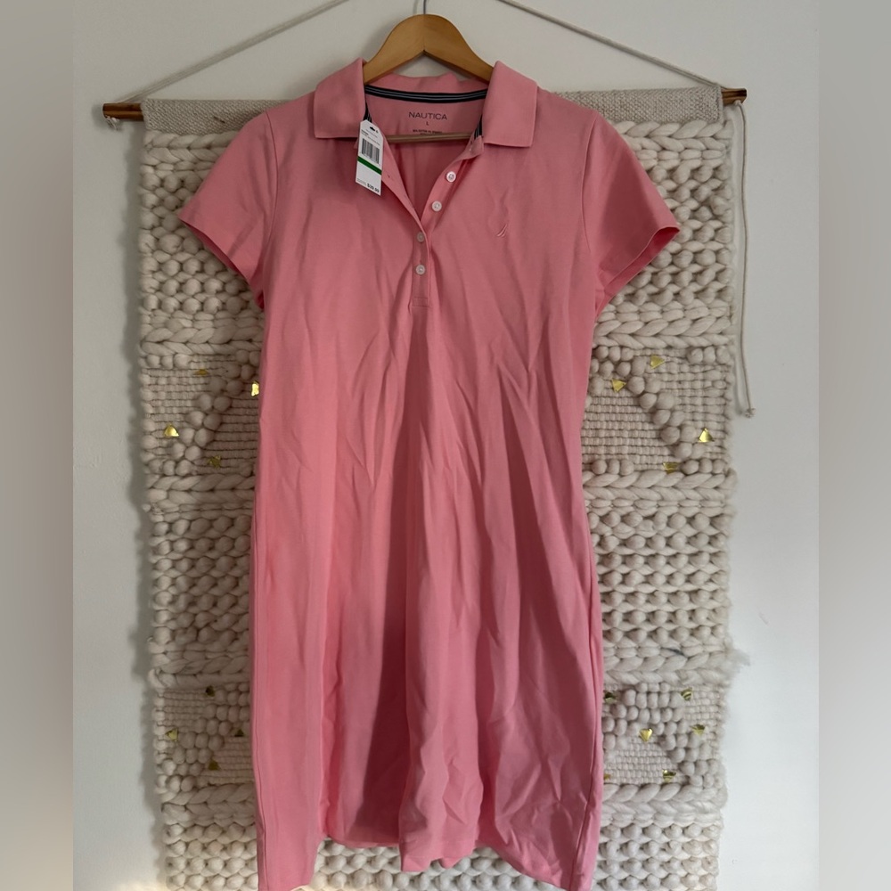 Nautica Light Pink Polo Dress